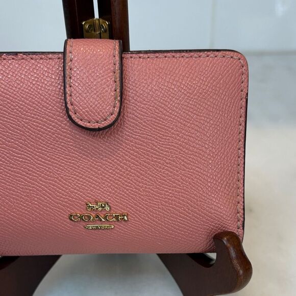 Coach Bifold Saffiano Leather Wallet - Picture 3 of 16